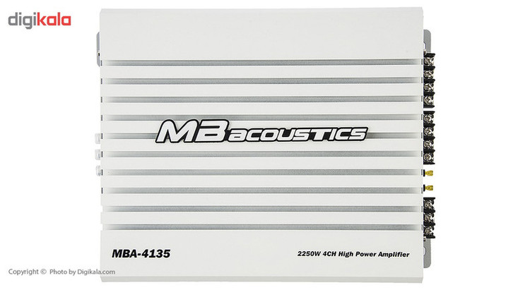 آمپلی فایر ام بی آکوستیکس مدل MBA-4135