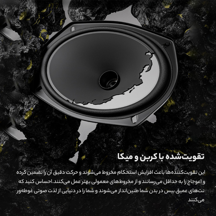 اسپیکر خودرو پایونیر مدل TS-A6988S بسته دو عددی