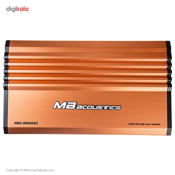 آمپلی فایر خودرو ام بی آکوستیکس مدل MBA-5800SS2